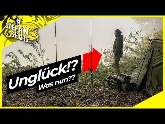 UNFALL beim ANGELN | WAS NUN ?? | Welsangeln am Fluss