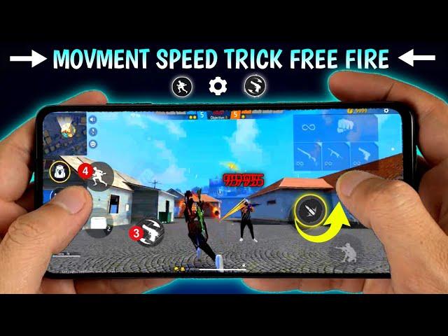 Top 5 Pro Movement Trick Free Fire [ Secret ] Sensitivity + Settings | New Headshot Setting |