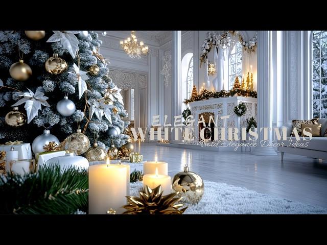 Elegant White Christmas 2024: Bold Elegance Décor Ideas