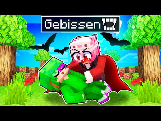 GEBISSEN von einem VAMPIR in Minecraft!