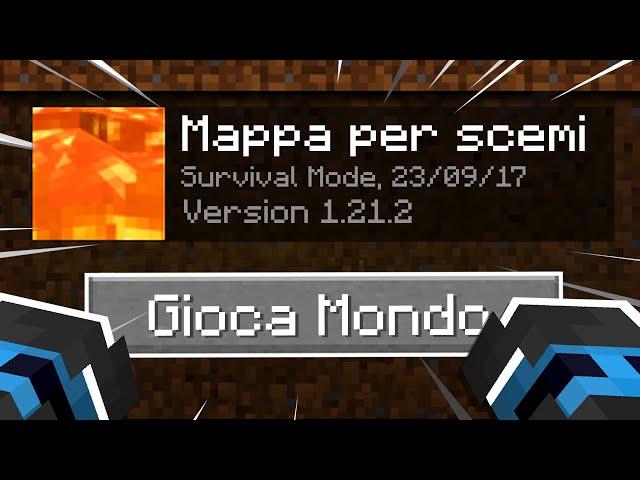 GIOCO ALLA MAPPA PIÙ BRUTTA DI MINECRAFT - ITA