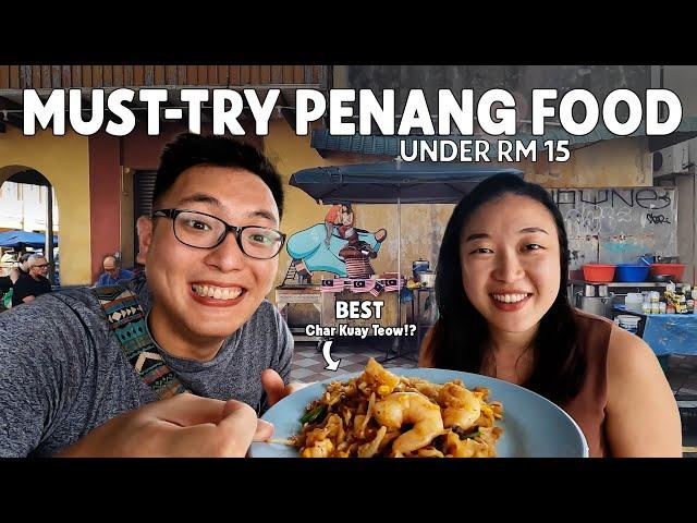 Explore Penang Street Food with Us! - Char Koay Teow, Nasi Kandar, Roti Goyang, Wonton Mee and more