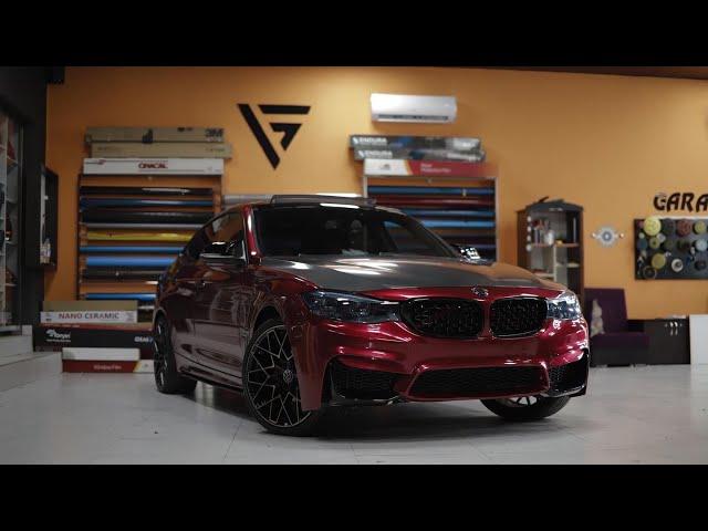 Bmw F34 | Candy Red and Carbon edition