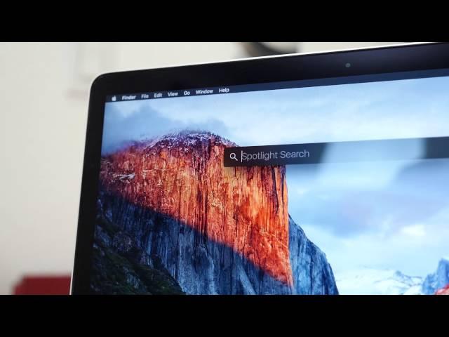 OS X El Capitan Spotlight Features