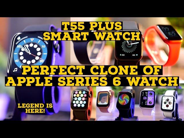 T55 PLUS Smart Watch Review & Unboxing |Best Replica Of Apple Series 6 44MM|Infinity-Retina Display|