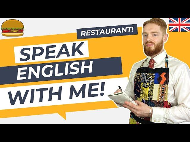 Everyday British English Conversations (Restaurant) | British Accent Speech