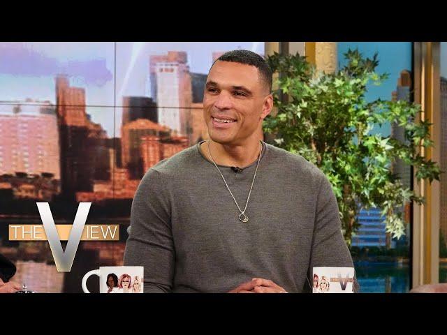 Tony Gonzalez Meets Cousin Whoopi Goldberg For the First Time | The View