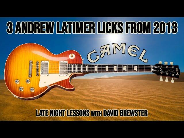 3 Andrew Latimer Licks From 2013