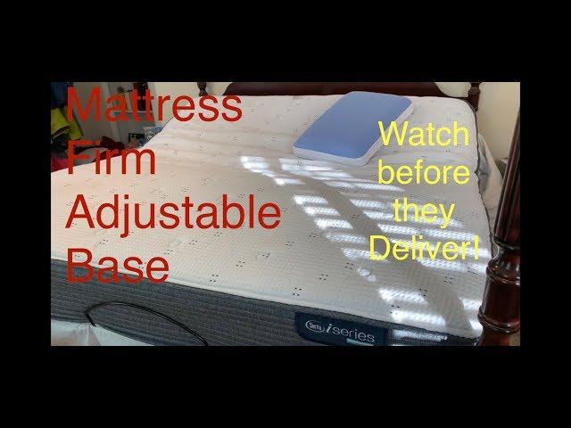 Mattress Firm Adjustable Base Review W/ Serta Icomfort 300 Plush Hybrid. Watch this BEFORE DELIVERY