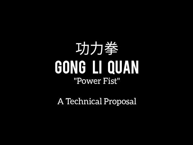 Gōnglì Quán (2), A Technical Proposal 功力拳：解釋技術