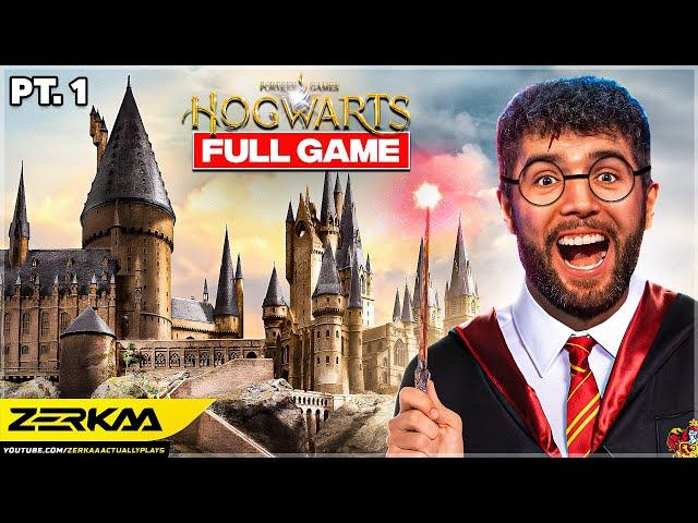 ZERKAA PLAYS HOGWARTS LEGACY (FULL PLAYTHROUGH - PART 1)