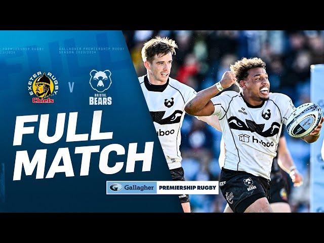 Exeter v Bristol - FULL MATCH | Ibitoye Stars in Sensational Comeback! | Gallagher Premiership 24/25