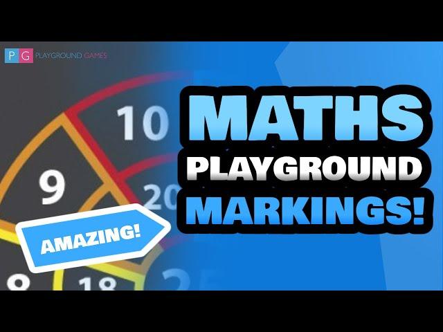 Maths Playground Marking Specialists Near Me | Playground Games
