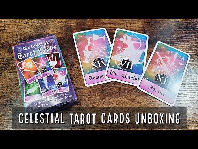 Celestial Tarot | Unboxing and Flip Through