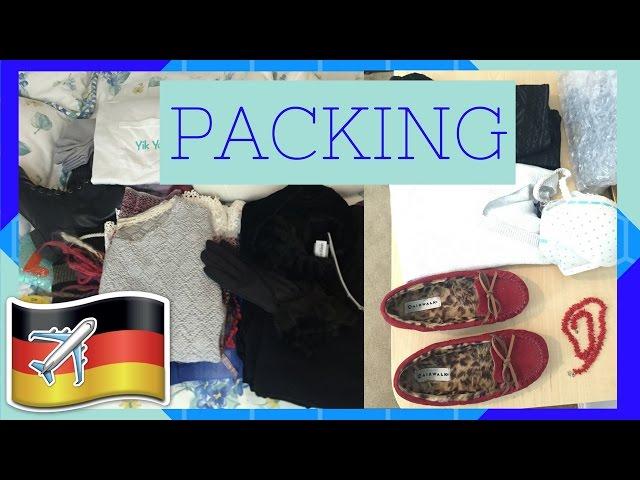 PACKING FOR GERMANY | LesleyyXLIFE