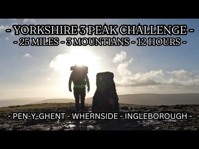 - Yorkshire 3 Peak Challenge - 2023 -