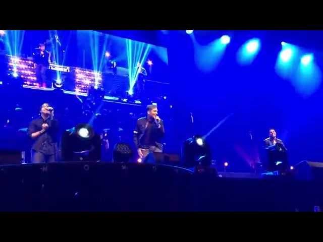 3T Perform "Rock With You" Live at Q Music Foute Party 2015 - Den Bosch, The Netherlands