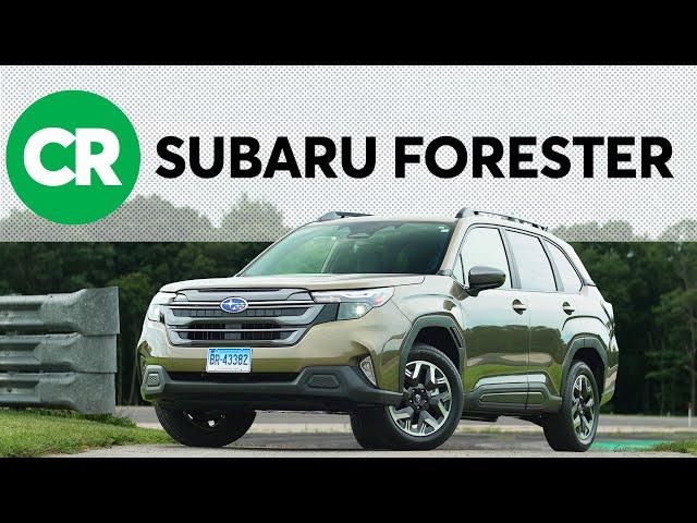 2025 Subaru Forester | Talking Cars with Consumer Reports #453