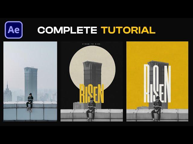 Mix Photos with Typography Animation in After Effects