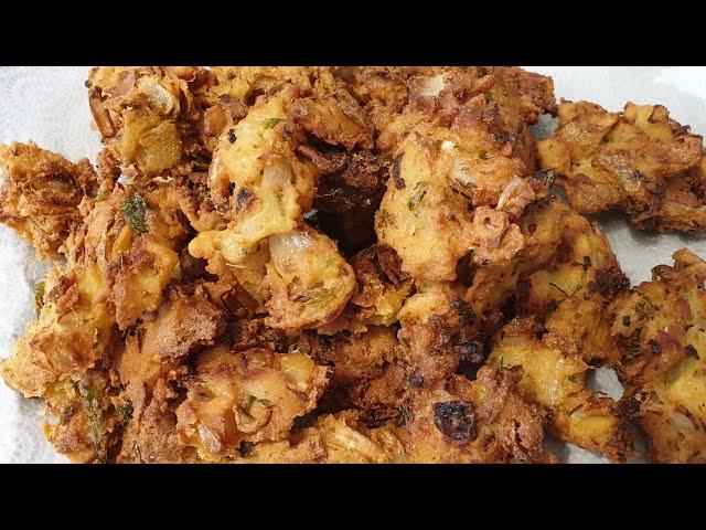 Suji ke Pakorey Recipe, very Crispy, Alina 's Cooking