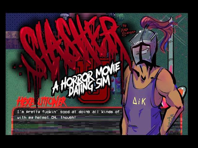 Slasher U: A Horror RPG Dating Sim, Pt 2: Making Out with Himbos