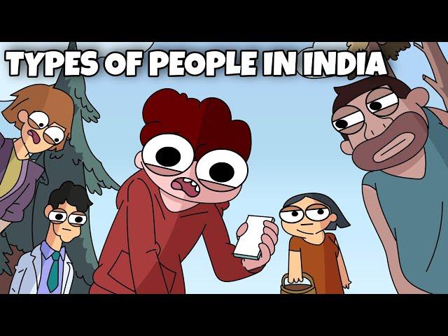 Types Of People In India