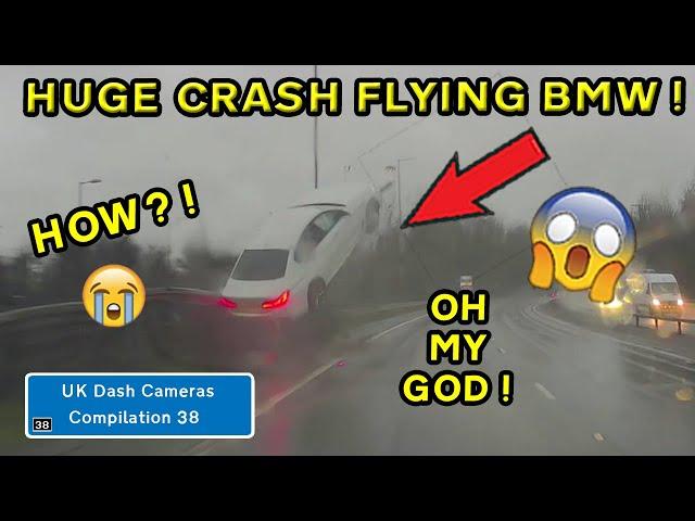 UK Dash Cameras - Compilation 38 - 2024 Bad Drivers, Crashes & Close Calls