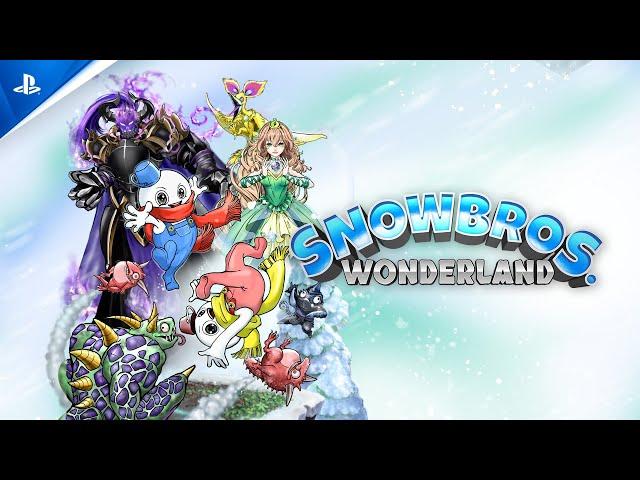 Snow Bros. Wonderland - LRG3 Gameplay Trailer | PS5 & PS4 Games