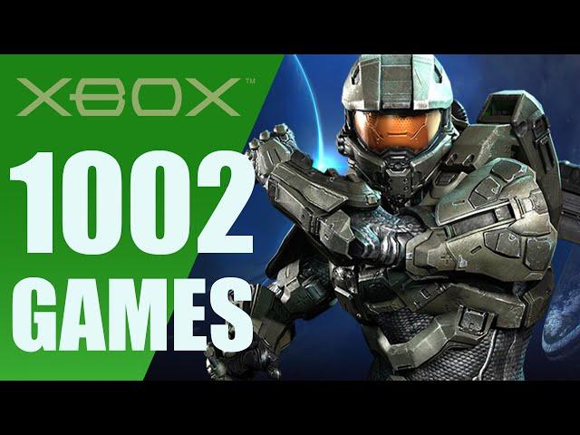 The Xbox Classic Project - All 1002 Xbox Games (US/EU/JP/AU)