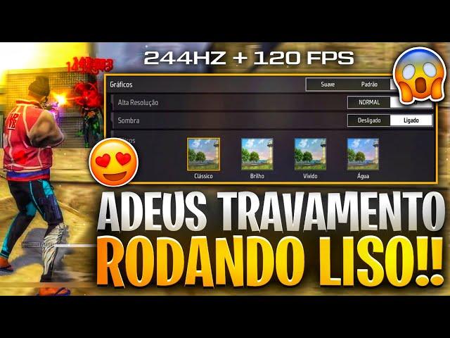 IMPOSSÍVEL Como Tirar 100% Dos Travamentos E Lags do Free Fire Desbloqueando o Máximo!!! 2025