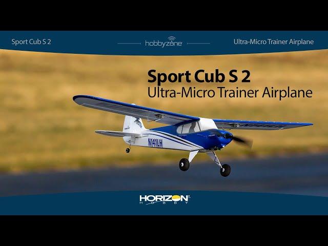 HobbyZone® Sport Cub S 2 Ultra Micro RTF & BNF Basic Trainer Airplane