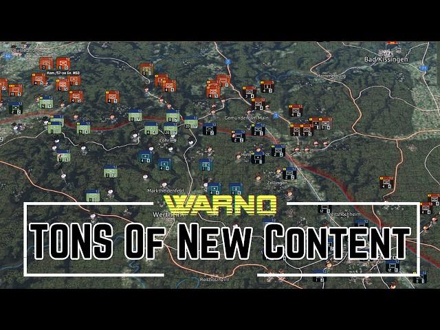 200 HOURS Of New Single Player Content - WARNO 1.0