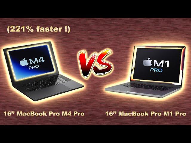 MacBook Pro M4 Pro benchmark vs M1 Pro - CPU, GPU, SSD drive speed, battery test (and more)