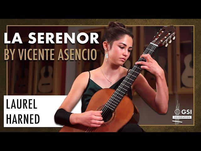 Laurel Harned plays Vicente Asencio's "La Serenor" on a 2022 Giovanni Tacchi classical guitar