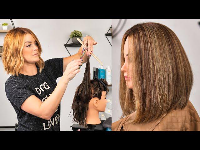 LOB HAIRCUT | HOW TO CUT A CLASSIC LOB | TUTORIAL