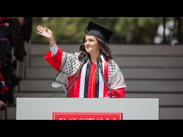 Boston University Commencement 2018: Student Speaker Yasmin Younis