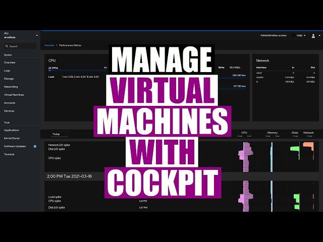 Manage Your Virtual Machines With Cockpit