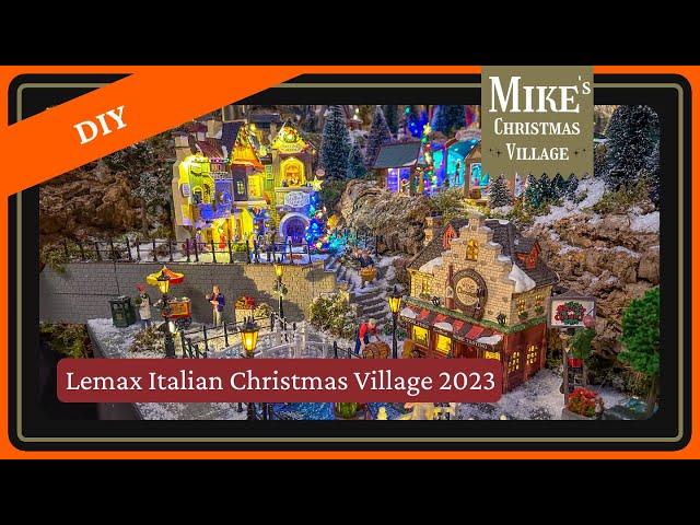 Create Your Own Lemax Christmas Village 2023 | DIY Italian Village