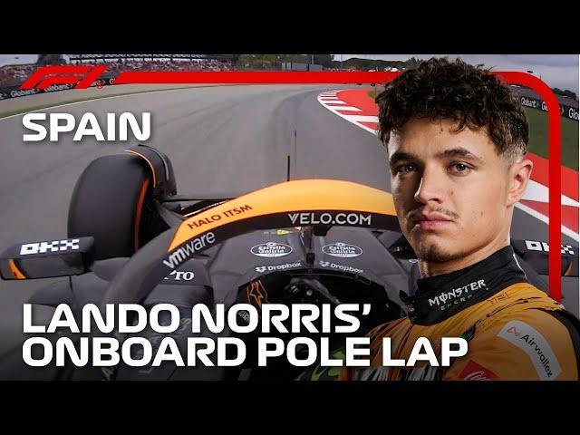 Lando Norris’ Pole Lap | 2024 Spanish Grand Prix | Pirelli