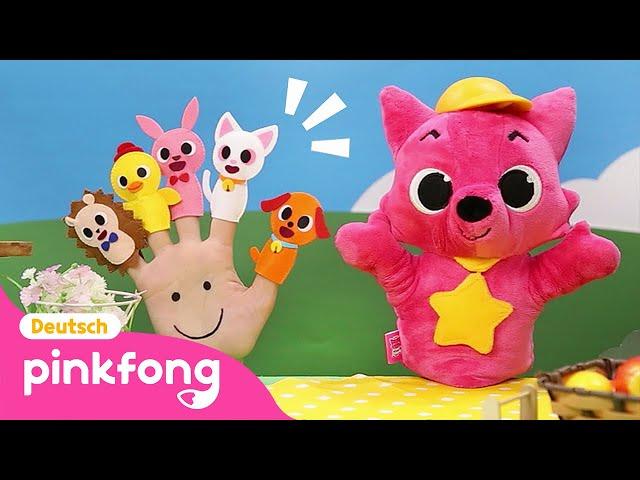 Tier Fingerfamilie | Fingerfamilie | Baby Shark Deutsch | Pinkfong, Baby Hai! Kinderlieder