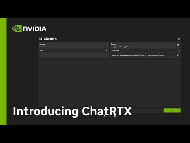 Create A Personalized AI Chatbot with ChatRTX