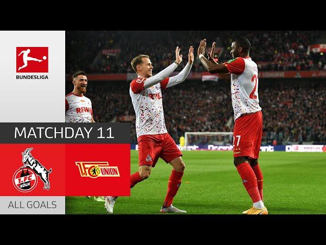 Modeste scores 2 to save Köln | FC Köln - Union Berlin 2-2 | All Goals | MD 11 – Bundesliga 21/22