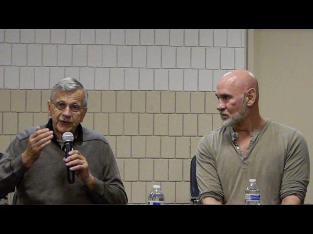 Mitch Pileggi William B Davis panel Crypticon 2017 St Joseph MO Sat 7-15