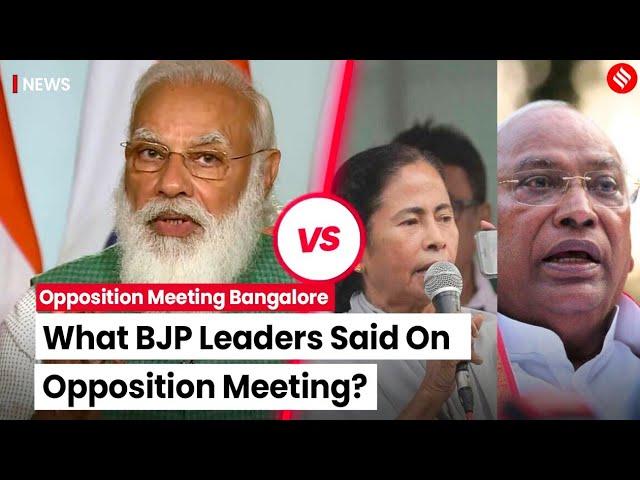 BJP Leaders Mock Opposition Parties Meeting, Say "No Bandhan In Mahagathbandhan"