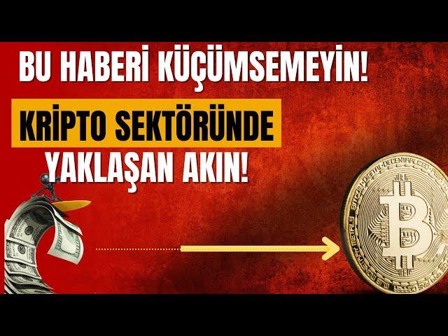 Kripto Sektöründe Yaklaşan Bu Veriyi Göz Ardı Etmeyin!!