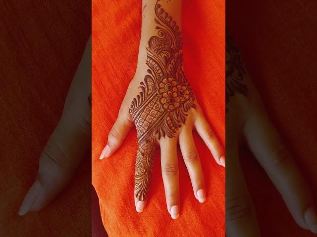 Arabic mehndi design#mehndi #henna #art #artist #reels #viral #shots #love #mehndiartdesign#bridal