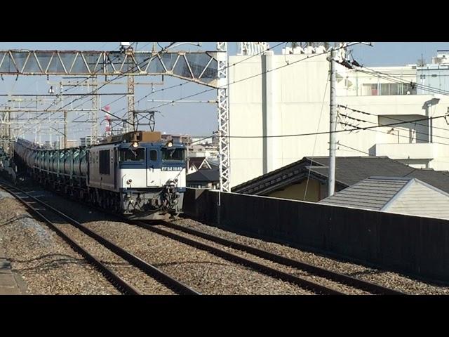 20150120　056　000　EF641049牽引 貨物列車　＠埼玉県　西浦和