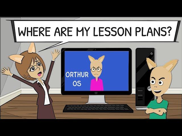 Joseph Installs Orthur OS on his Teacher's Computer at School / Grounded