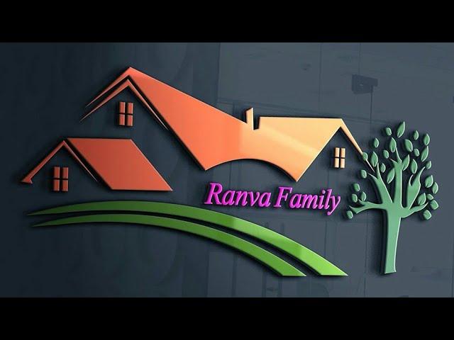 Logo design | Ranva family | logo design in Photoshop