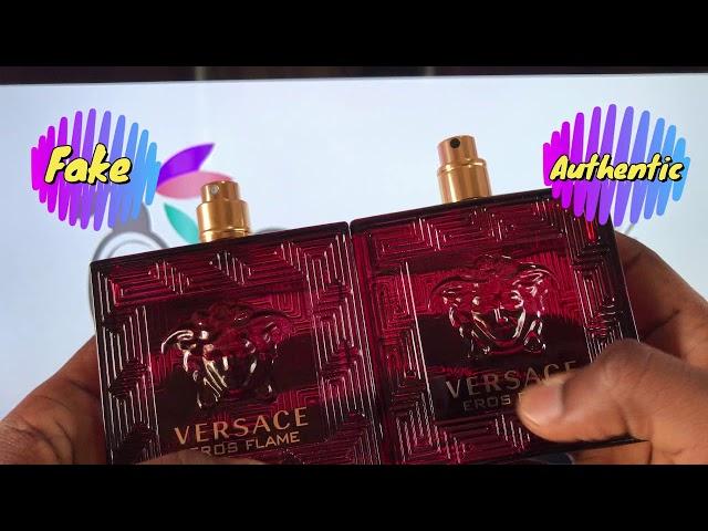 Versace Eros Flame FAKE vs Authentic - Lets talk fragrance